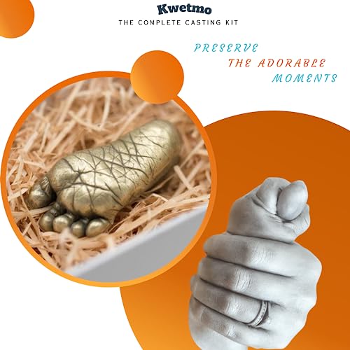 Kwetmo Baby Hand Foot Casting Kit Art and Craft itme - Image 4
