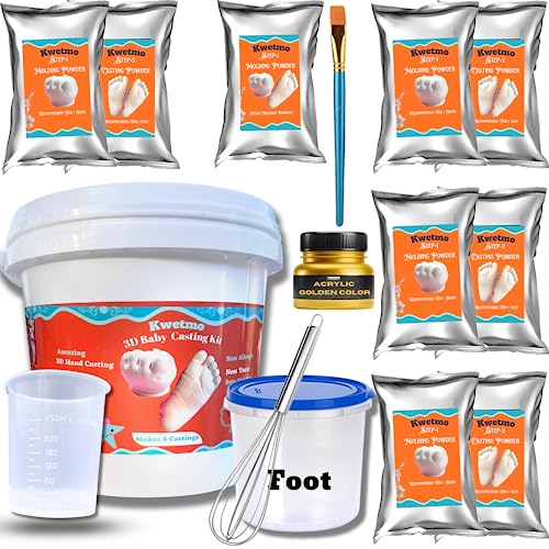 Kwetmo Baby Hand Foot Casting Kit Art and Craft itme - Image 1