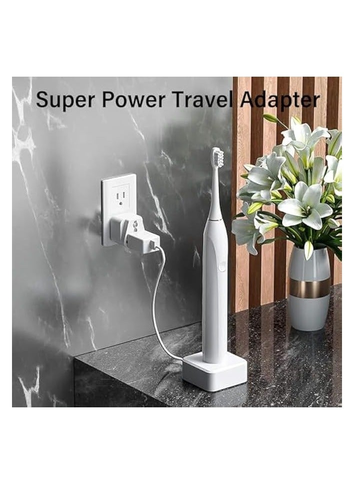 erorex 5 PCS Australia Plug Adapter, Universal Travel Plug Adapter Converts all TYPE G Plugs from United Kingdom UK Singapore and etc (White)  - Image 4