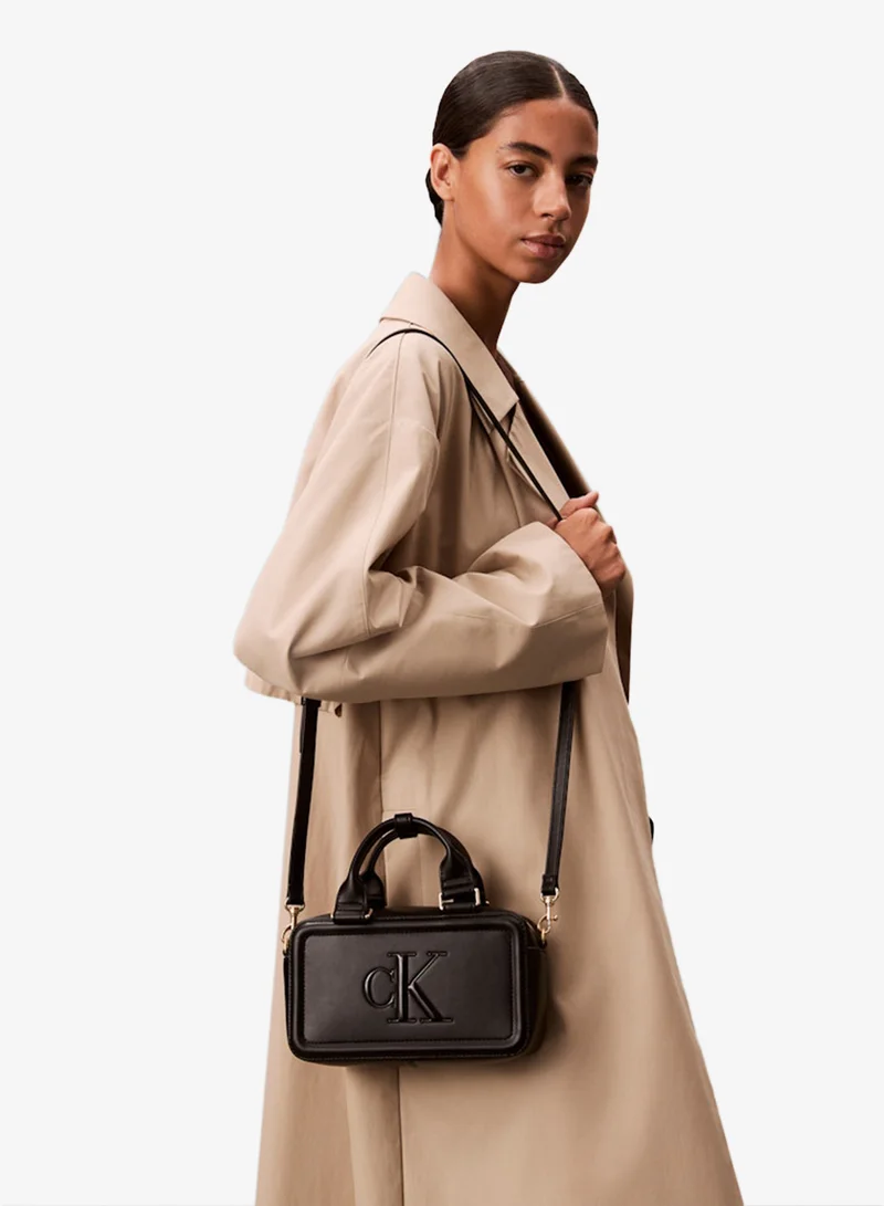 CALVIN KLEIN Bold Elongated Mini Tote Bag
