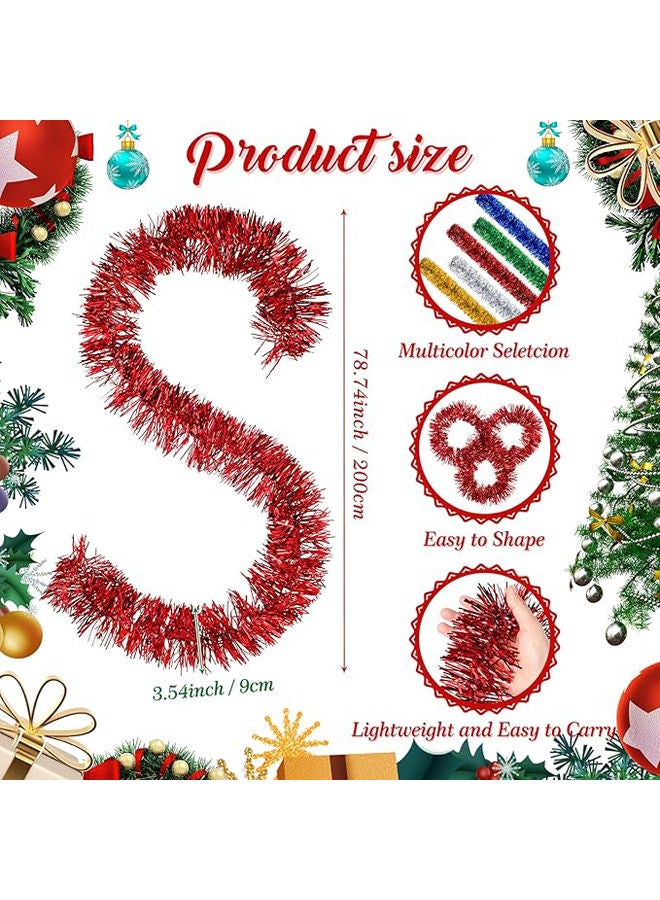 10 Pcs Christmas Tinsel Garland Decoration - Image 2