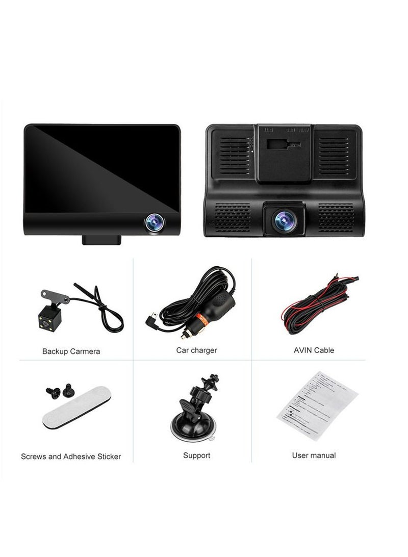 AROAQ Dash Cam 1080P Car Recorder High Definition Wide Angle Motion Detection Cam - Image 3