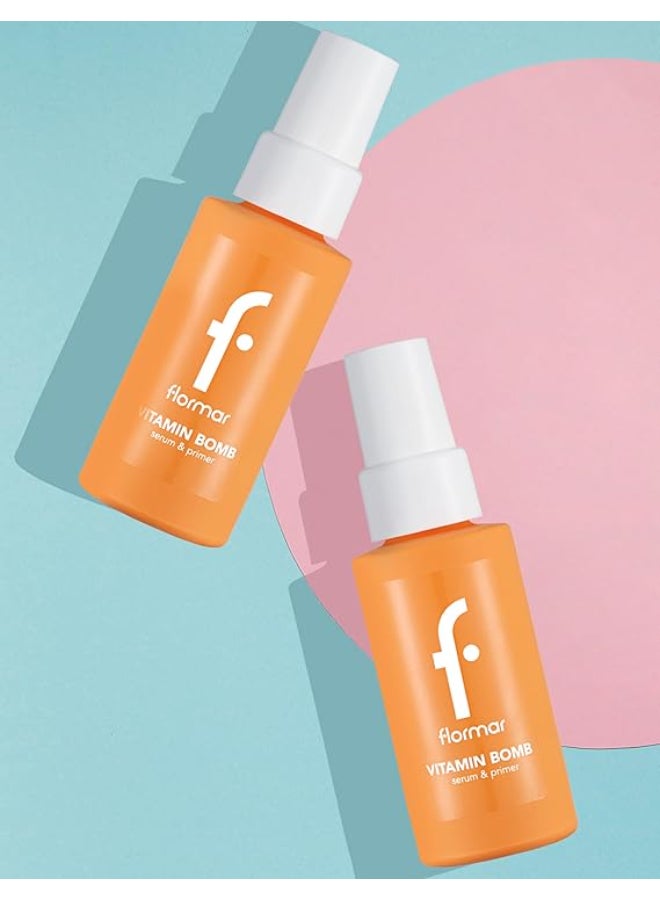 flormar Vitamin Bomb Serum And Primer Prm Itamin Bomb Serum&Primer Prm - Image 5
