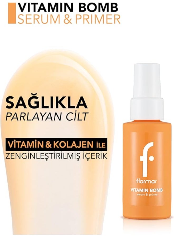 flormar Vitamin Bomb Serum And Primer Prm Itamin Bomb Serum&Primer Prm - Image 4