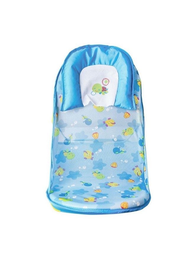 Toyshine Deluxe Baby Bather Bed Cozy Bluebath Tub Support For Use In The Sink Or Big Bathtub Includes 3 Reclining Positionsblue  - Image 3