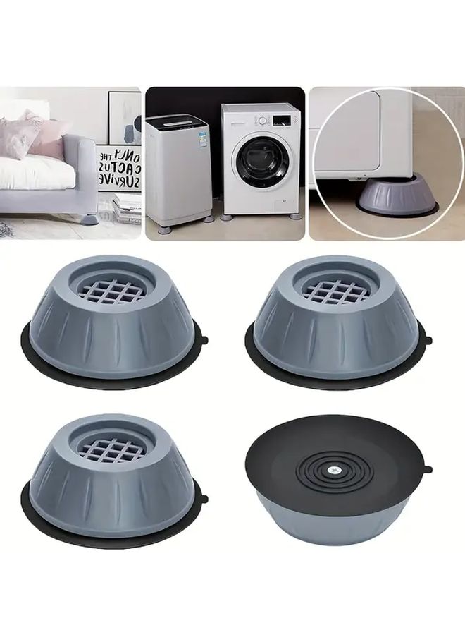8pcs Washing Machine Anti Vibration Pads Noise Reduction Non Slip Leveling Feet - Image 3