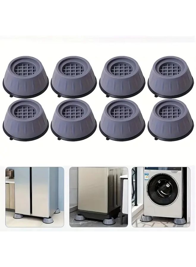 8pcs Washing Machine Anti Vibration Pads Noise Reduction Non Slip Leveling Feet - Image 4