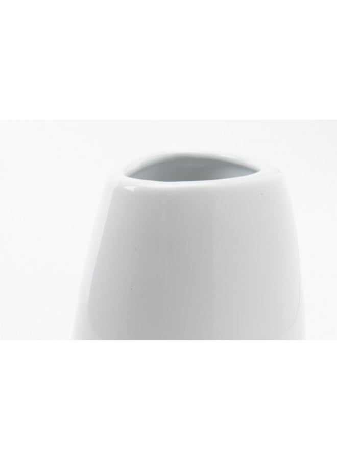 Five Simply Smart Colorama Elegant Design Ceramic Bathroom Tumbler White 9.5 x 8.5 x 7.5 cm 138014I - Image 4