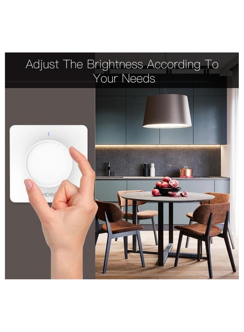 MoesZigbee Smart Rotary Light LED Dimmer Switch  Dimming Control - Image 2