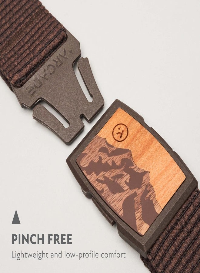 Arcade Woody Capture Stretch Belt - Heather Walnut, One Size, Heather Walnut, Onesize - Image 2
