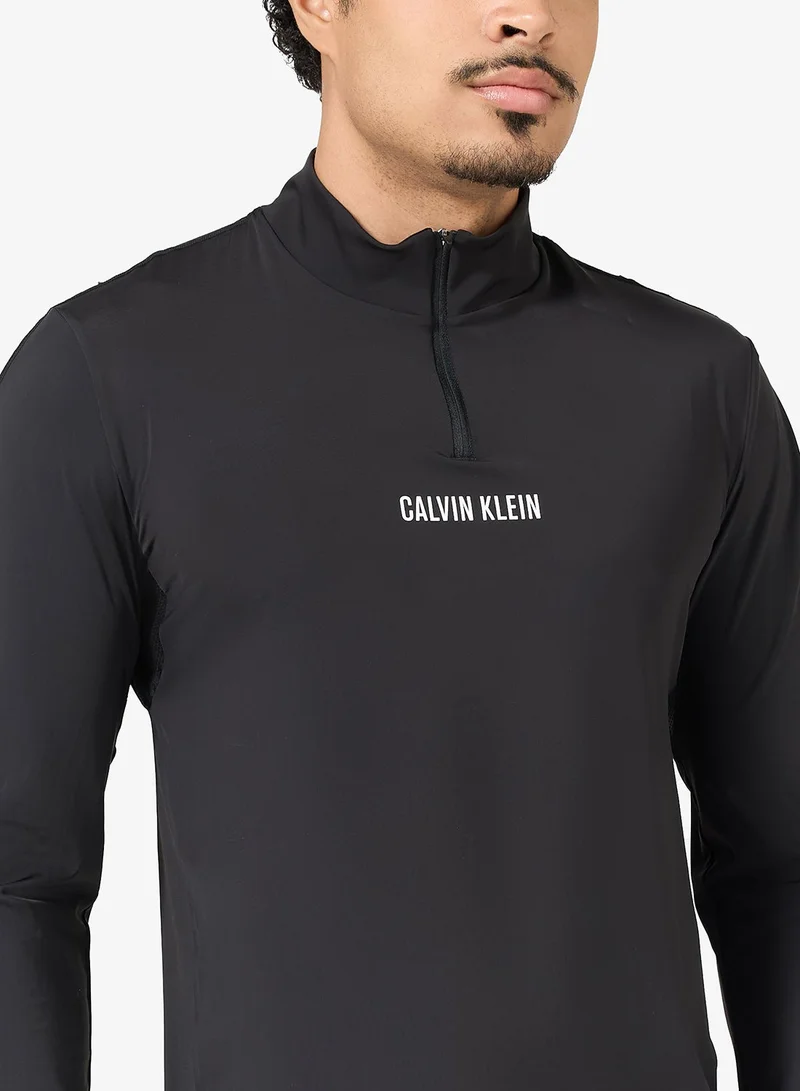 Calvin Klein Sports 1/4 ZIP LS