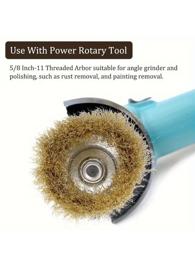 3pcs Heavy Duty Drill Cup Brushes For Paint Removal Rust Mold Grime Cleaning Multi Surface - Image 5