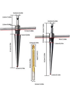 6166 Bits Handle T-Handle Wood Drilling Tapered Reamer and Drill Bit Set - pzsku/Z5A82B7DC110ADC869480Z/45/_/1737209964/3080e126-2d2c-49e9-a60d-4fdbf031e68d