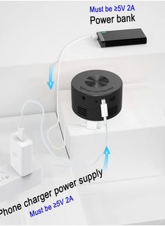 Generic 1080P HD Portable Mini Projector - Home and Outdoor Use, Phone Screen Mirroring, Includes 5V 2A Charging Cable  - Image 4