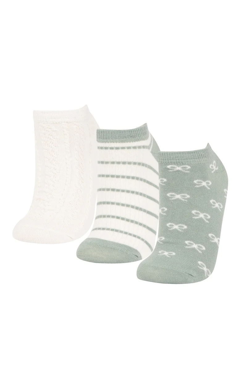 ديفاكتو Woman 3 piece Short Socks