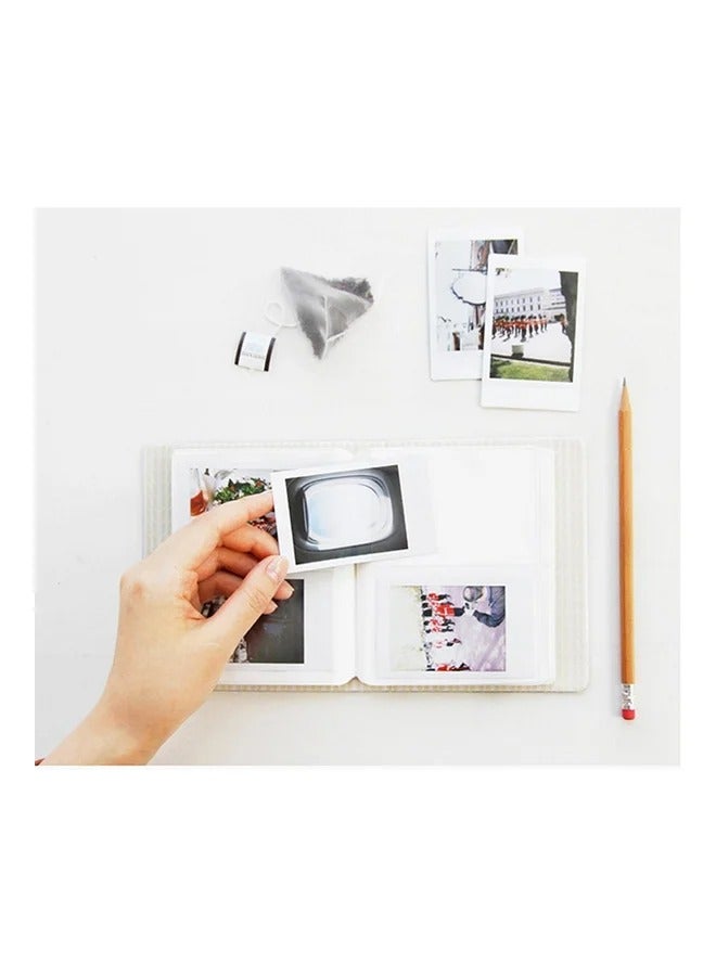 Pieces Of Moment Mini Book Album For Instax Mini 7s 8 25 50s 90 - Instax SP-1 Blue - Image 2