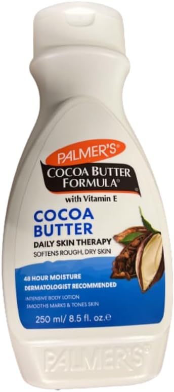 PALMER'S Palmers Cocoa Butter Formula With Vitamin E Softens Smoothes Relieves Dry Skin 48 Hour Moisture Smoothes Marks Tone Skin 250ml 2 Pack  - Image 1