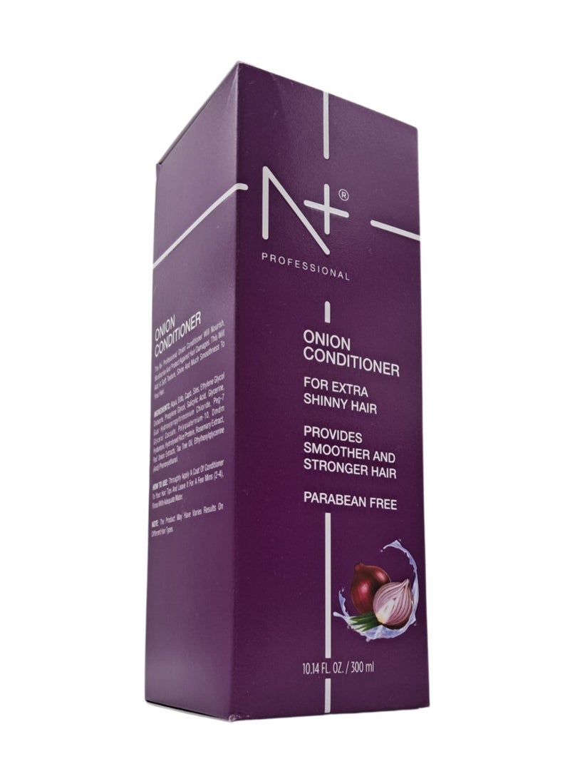 N+ Professional N+ Onion Conditioner Extra Shinny Hair 300Ml