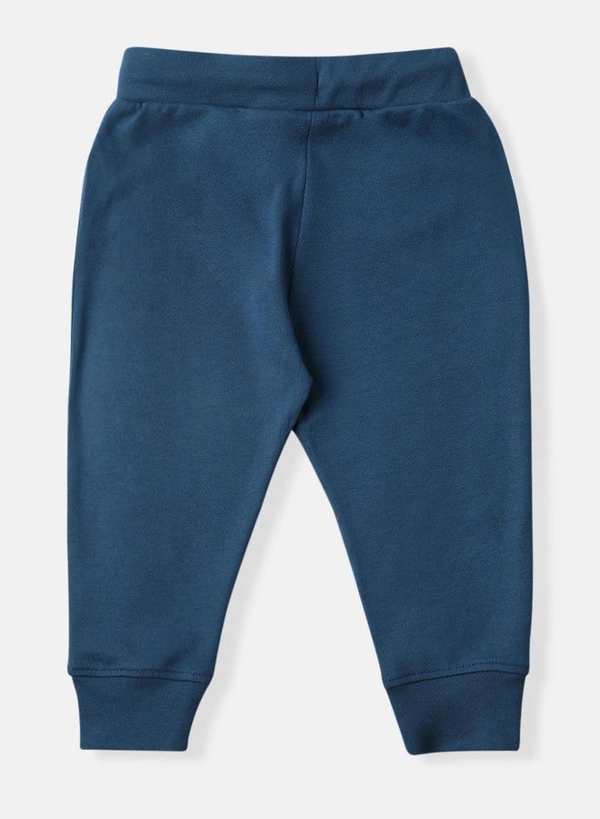 Nautinati Infant Printed Pure Cotton Leggings |Packs | Age 0-2Years Navy - Image 2