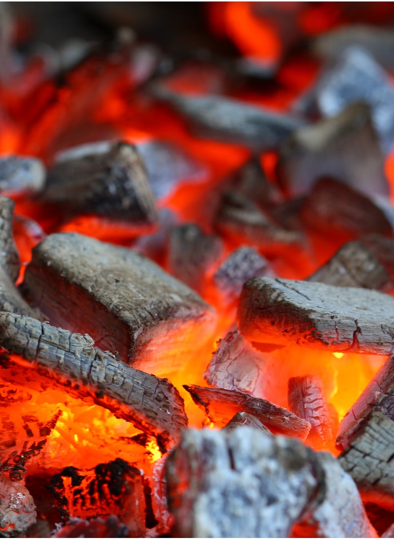 BLACK DIAMONDS - BLACK DIAMONDS 100% Natural Hardwood Charcoal for BBQ Grilling and Camping Bonfire (5, Kilograms) - Image 1
