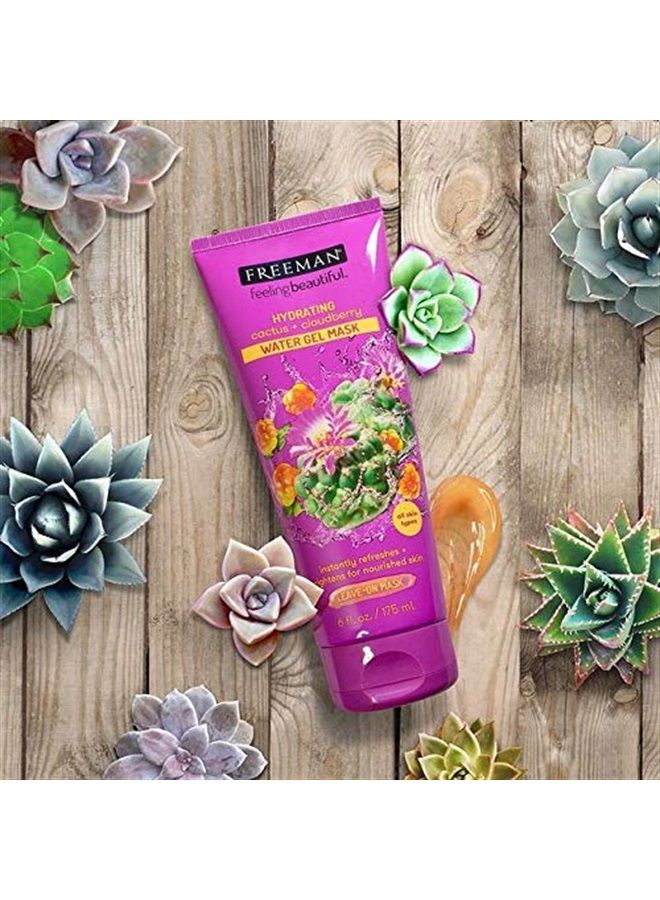 Freeman Cactus Cloudberry Water Gel Mask, 6 Ounce (46107-GLB-OS) - Image 2