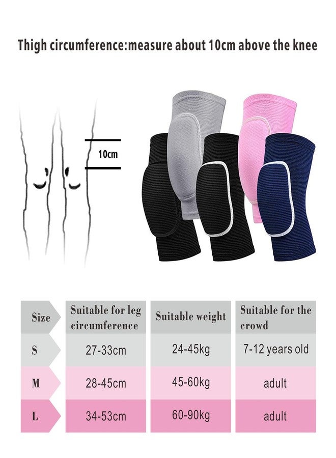 RYBTB Knee Pads with Elastic Support for Sportsmen, Breathable Knee Protection for Men, Women and Kids, Knee Brace for Volleyball, Football, Dance, Yoga, Tennis, Running, Cycling, Workout - Image 2