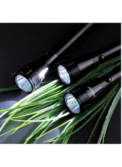 GEEPAS 3Pcs Geepas GFL51076 Rechargeable LED Flashlight, Waterproof Body | Hyper Bright Light  - Image 4