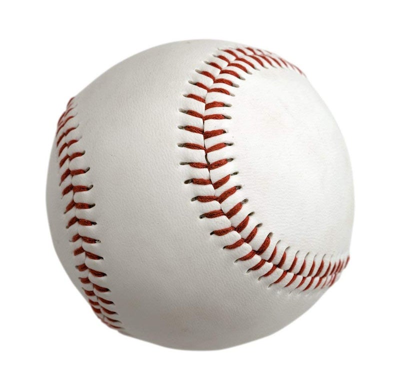 DESCTIDY Trainning Baseball Softball Practice Base Ball Soft White Outdoor Pack of 1 White - Image 2