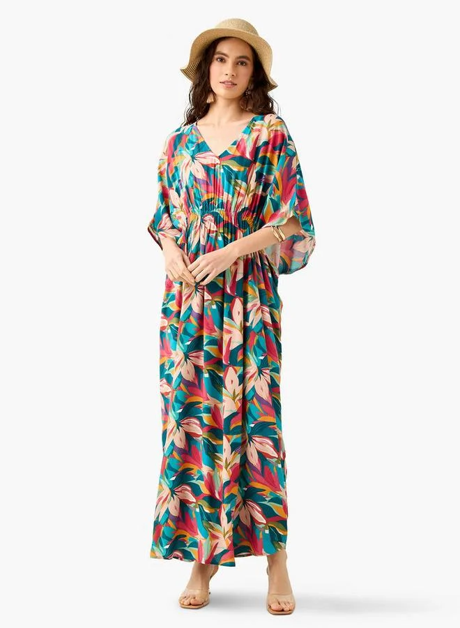 Splash FAV Flower Print Viscose Cover-Up