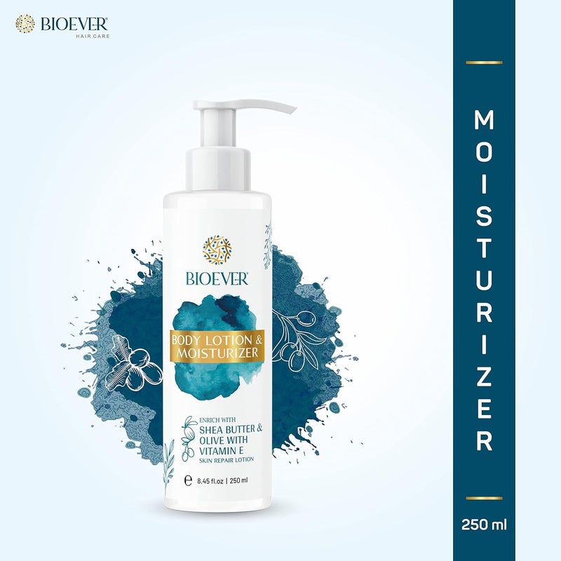 Bioever Conditioner 250ML And Body Lotion 250ML  Combo  SulfateFree ParabenFree Deep Hydration  Strength For Men  Women  Hair Care Solution - Image 3