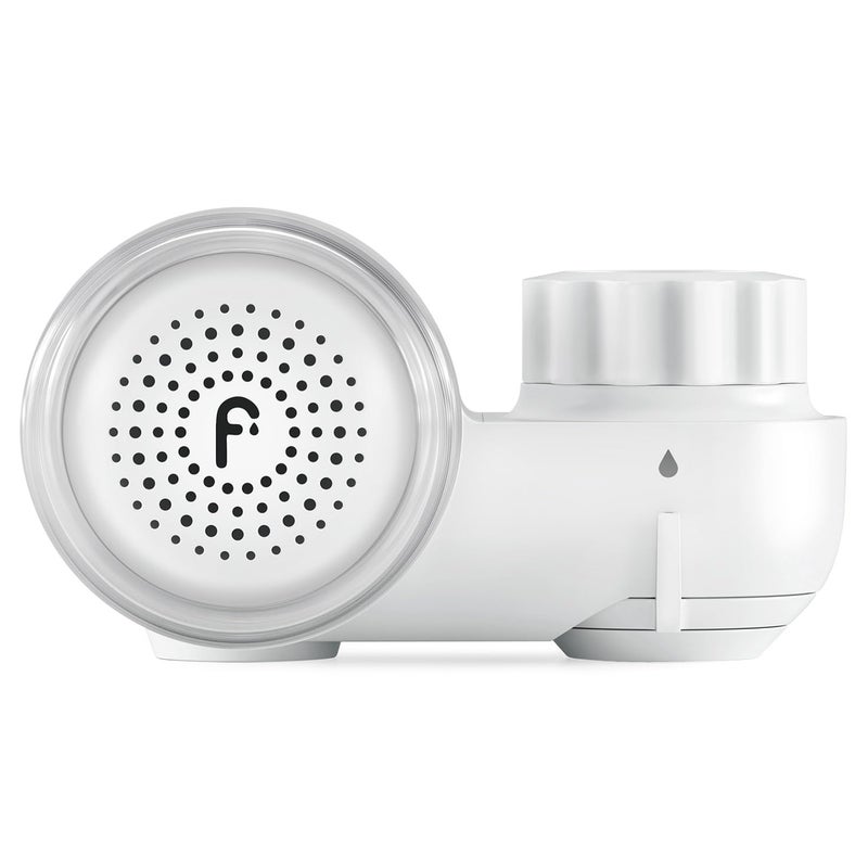 Filterbaby Skincare Filter 20 Bathroom Sink Filter Faucet for Skin Care 999 Chlorine Removal 0000001 MM Carbon Fiber Clinically Tested Skin Hydration in 2 Weeks White