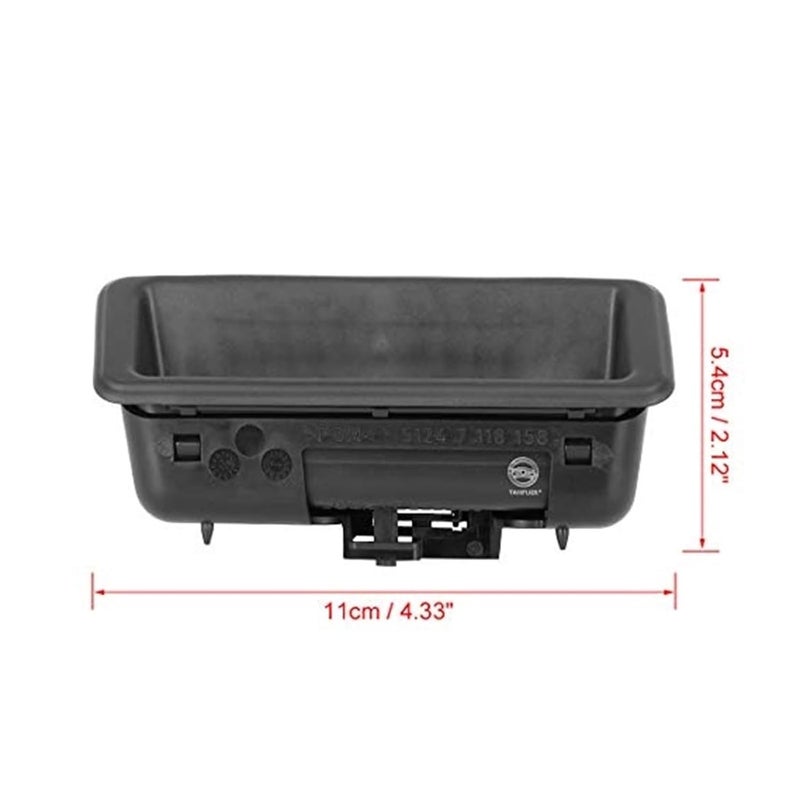 DEMULAX Car Trunk Lid Lock Push Button Release Switch - Image 3