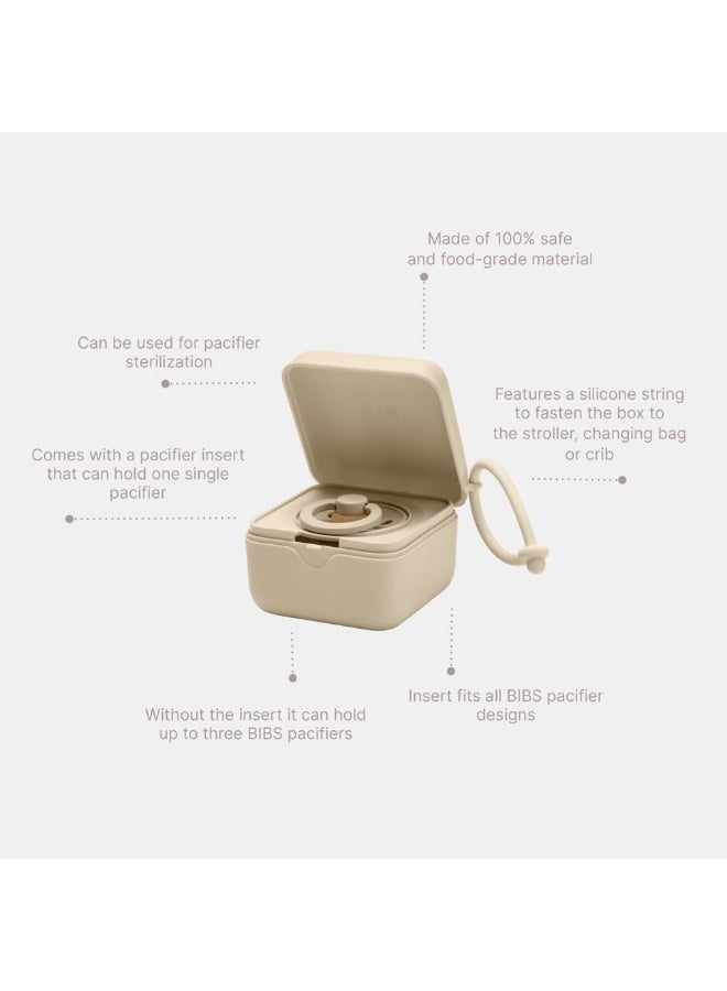 BIBS Pacifier Box with Strap - Soother Holder and Steriliser Case - Image 5