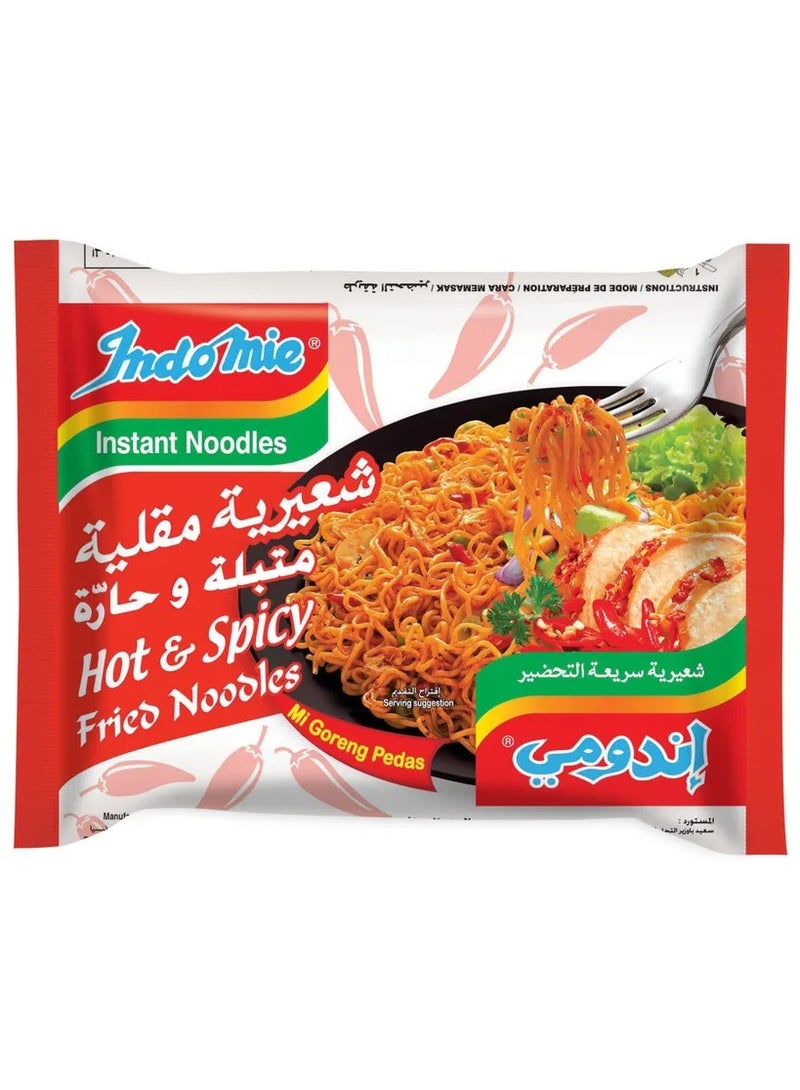 Indomie Hot & Spicy Noodles 8x5x80Gm