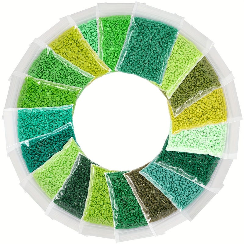 1100pcs 2.6mm Fused Bead Set for DIY Creative Jewelry Making and Party Decor - Image 1