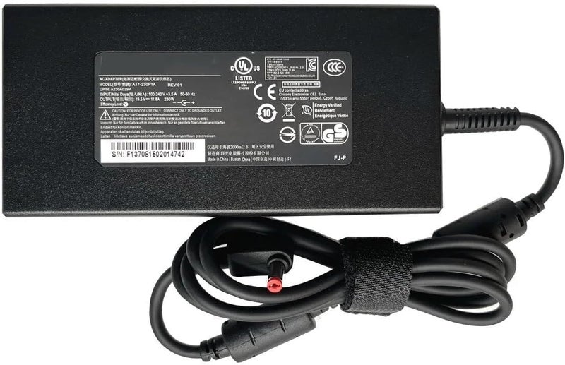 Wistar 230W AC Adapter Charger for Acer Nitro 14 16 17 Predator Neo/Helios/Triton 300 500 16 14 Series AN14-41 AN16-41 AN17-42 AN17-71 AN17-51 AN17-41 AN16-51 PTN16-51 PH315-53 PH315-54 - Image 1