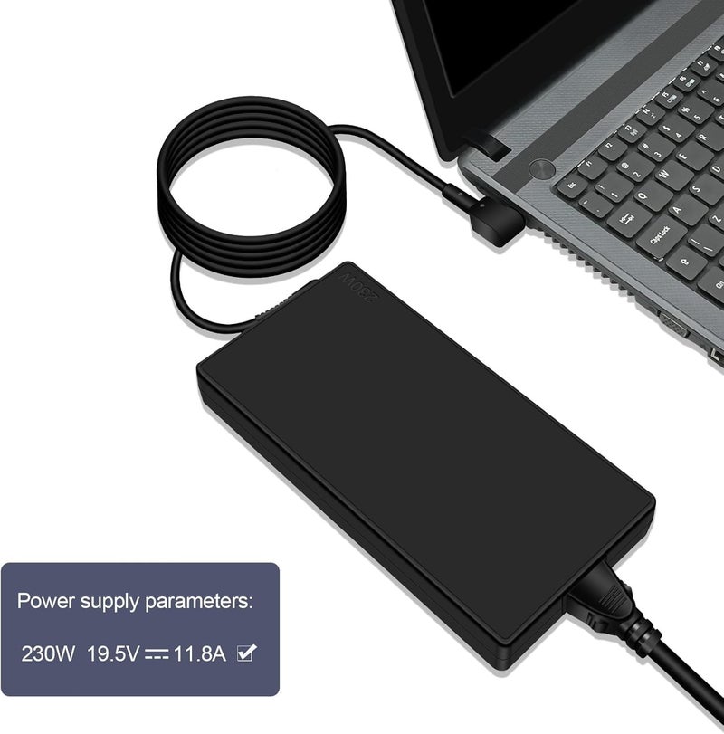 Wistar 230W AC Adapter Charger for Acer Nitro 14 16 17 Predator Neo/Helios/Triton 300 500 16 14 Series AN14-41 AN16-41 AN17-42 AN17-71 AN17-51 AN17-41 AN16-51 PTN16-51 PH315-53 PH315-54 - Image 4