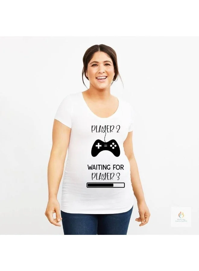 Matching Family Outfits  Matching Family Player 1, 2 & 3 T-Shirts Set – Family Gaming Theme Outfits for Mom, Dad & Baby | Cotton Printed Tees | Matching Family Outfits  | Best Price UAE