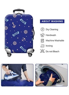 HomarKet Travel Luggage Cover Spandex Suitcase Protector Washable Baggage Covers Fits 18-32 Inch Luggage  - Image 5