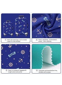 HomarKet Travel Luggage Cover Spandex Suitcase Protector Washable Baggage Covers Fits 18-32 Inch Luggage  - Image 4