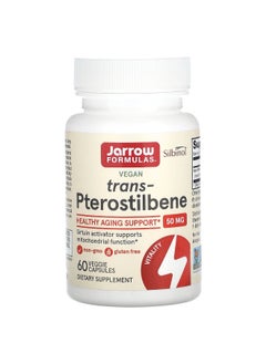 jarrow formulas Jarrow Formulas, Trans-Pterostilbene, 50 mg, 60 Veggie Capsules 