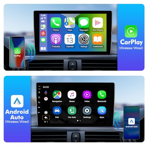 FeirTon 101inch Android 13 Double Din Car Stereo for Jeep Compass 2 MP 20172019 IPS Touchscreen Screen Car Radio with Carplay Android Auto Support Backup Camera GPS FM Navi BT SWC - Image 3
