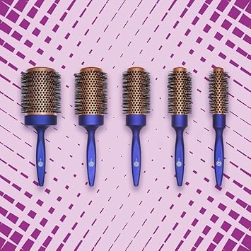 It's a 10 Its a 10 Haircare Miracle Round Brush 53mm Ceramic Coated Barrel Rubberised Handle with Grip - Image 4