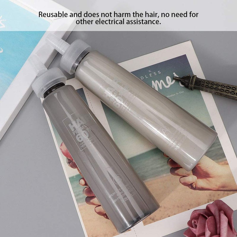 klarako Perm Solution,  Perm Lotion And Neutraliser Kit 2Pcs 120Ml Professional Long Lasting Perm Water Hair Perm Liquid For Hair Salon Hair Perm Kit - Image 3