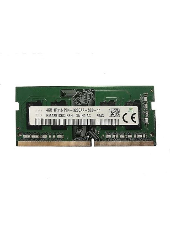 4GB DDR4 3200MHz Laptop RAM – 1.2V SODIMM – PC4-25600 High-Speed Memory Module - Image 1