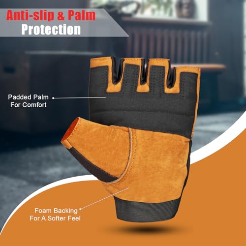 STAR X Gangster Punch Gym Gloves Brown for Men and Women - Image 2