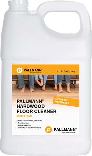Pallmann Hardwood Floor Cleaner Concentrate 1 Gallon - Makes 8 Gallons of Cleaner - Water-based Streak-free Formula - Image 5