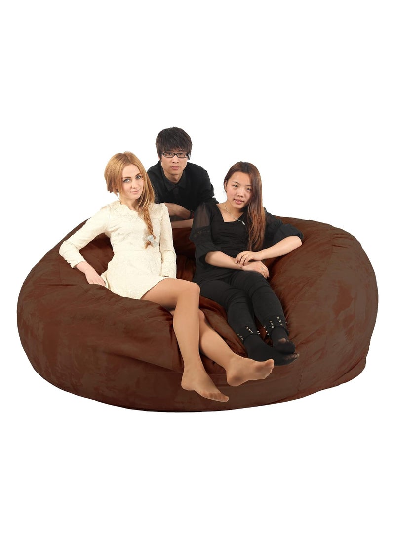 Comfy Lovesack Gaming Brown Recliner Bean Bag With Virgin Polystyrene Bean Filling  - Image 1