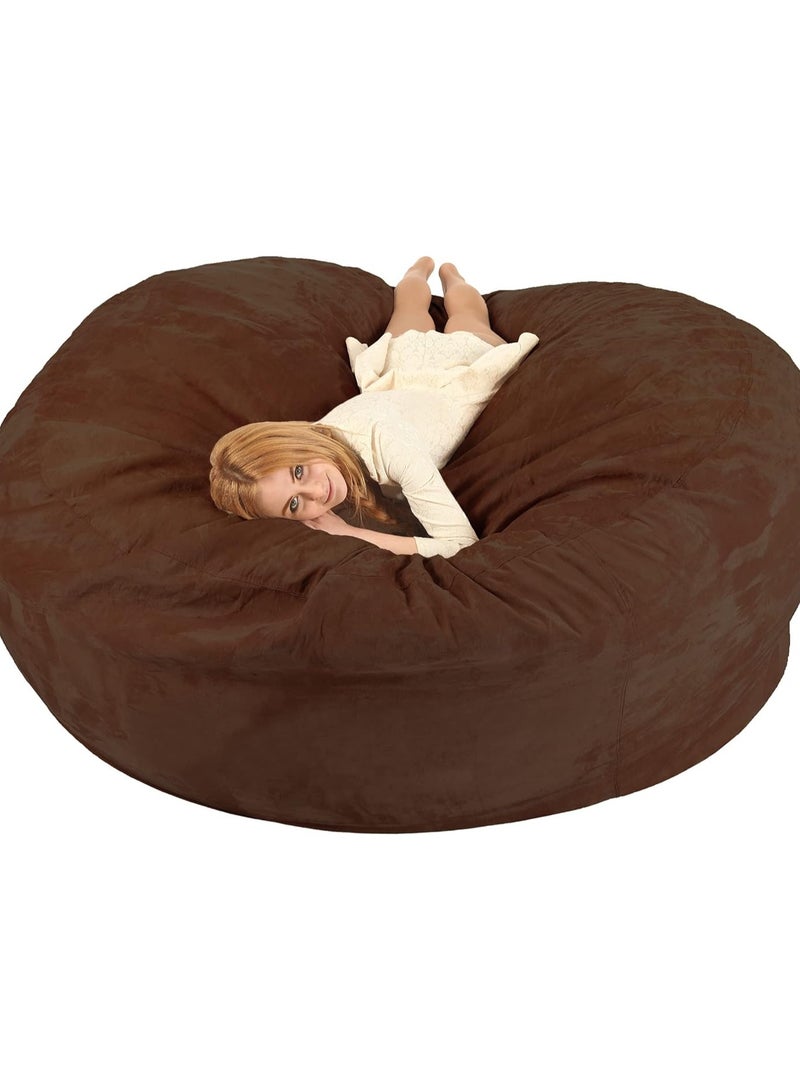 Comfy Lovesack Gaming Brown Recliner Bean Bag With Virgin Polystyrene Bean Filling  - Image 3