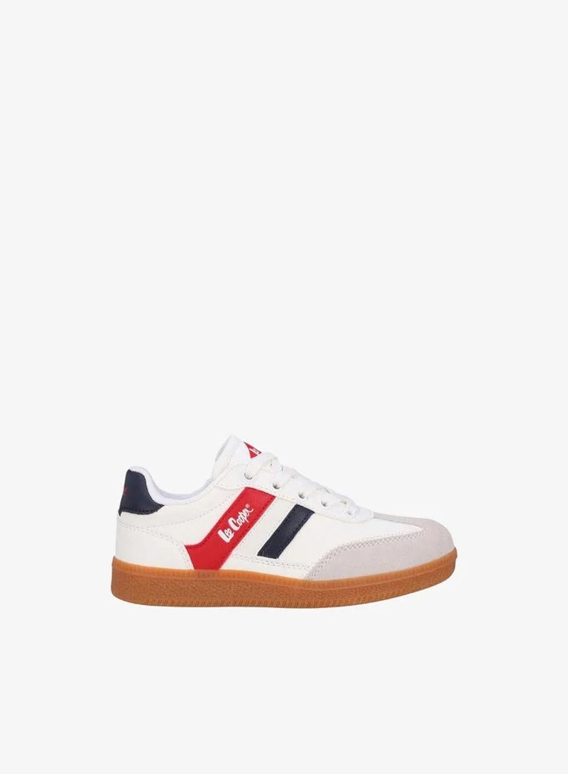 لي كوبر Girls Lace-Up Ankle School Sneakers
